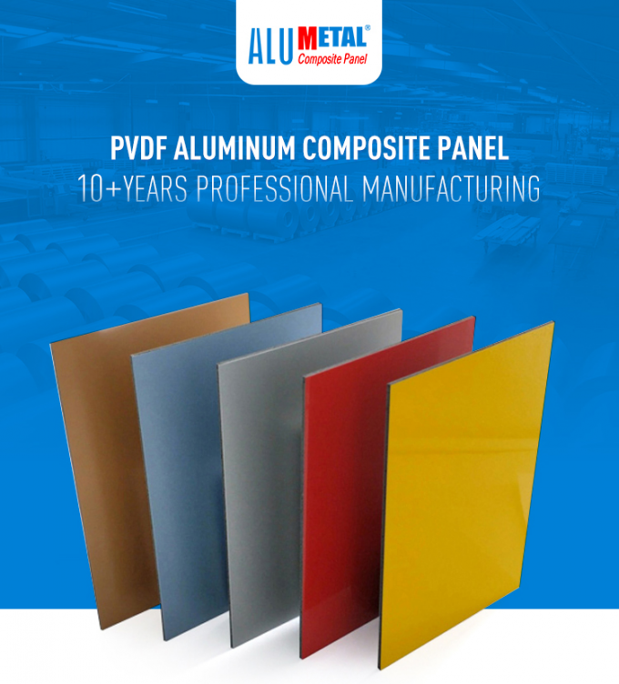los paneles compuestos del buen alucobond del precio de 4m m ACP para el material de construcción