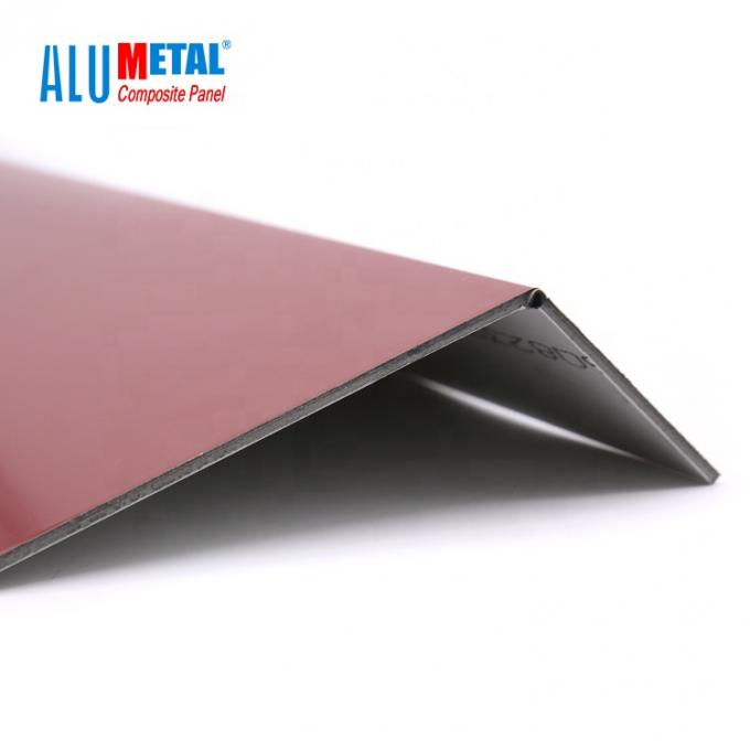 Los paneles compuestos de aluminio de alta resistencia de PVDF para la construcción exterior de la pared de cortina