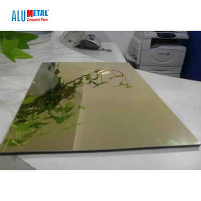 El panel compuesto de aluminio ACP B1 franco A2 del espejo AA3003 intacto