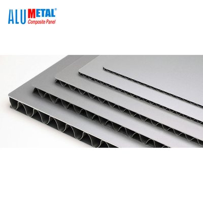 El compuesto acanalado de aluminio del panel del PE PVDF cubre 3m m franco AA1100