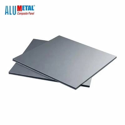 El panel compuesto de aluminio de la hoja 4x8 del revestimiento ACP de Alumetal 2m m 3m m 4m m 5m m 6m m ACM Alucobond para el panel de pared