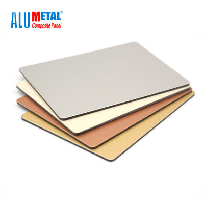 el panel compuesto de aluminio anodizado 4m m de PVDF