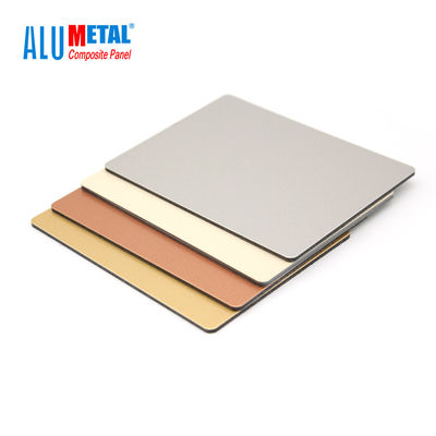 el panel compuesto de aluminio anodizado 4m m de PVDF