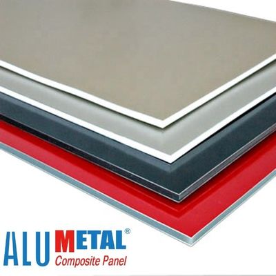 base compuesta del LDPE de Materia del revestimiento 5m m de aluminio de la pared exterior de 1570m m