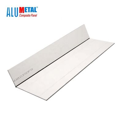 La hoja compuesta de aluminio del espejo del panel ACP de Dibond 3m m PVDF anodizó la superficie para la publicidad