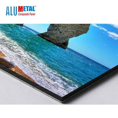 Resistencia compuesta de la acidez de los paneles de revestimiento del panel 0.5m m ACM del aluminio exterior nano imprimible del PE