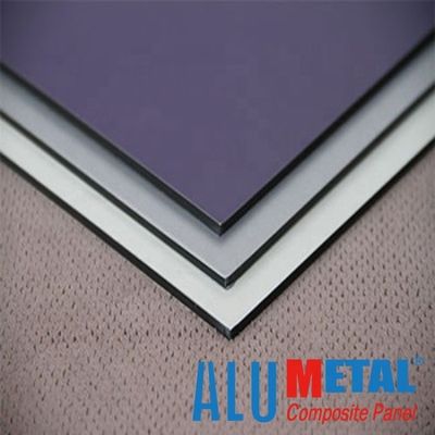 el panel compuesto de aluminio de 5800m m PE que imprime la hoja compuesta de aluminio negra del ACP 2m m