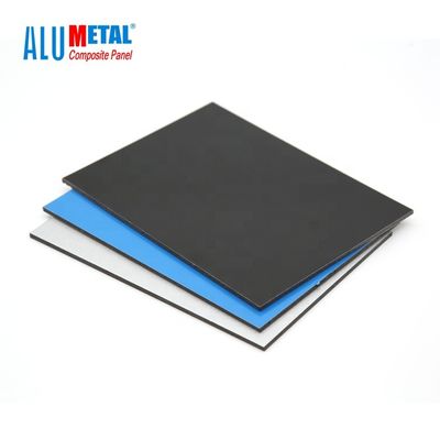 6m m Dibond el tablero de bocadillo compuesto de aluminio del panel de 1500 x de 4000m m PE nano ignifugan