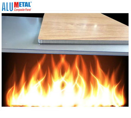 Panel Compuesto de Aluminio Nano Ignífugo A2/B1 Grado 1220x2440mm