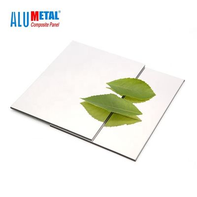 PVDF cubrió la hoja compuesta de aluminio 0.5m m AA5005 Matt Finish del panel de 3m m ACP