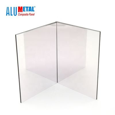 PVDF cubrió la hoja compuesta de aluminio 0.5m m AA5005 Matt Finish del panel de 3m m ACP