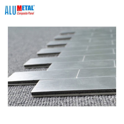 resistencia de desgaste nacarada de aluminio pulida espejo de la hoja AA3003 de 2000m m 8m m