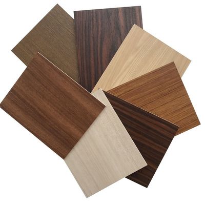 hoja material del panel compuesto de aluminio de madera de la pared exterior 4m m de 2000m m
