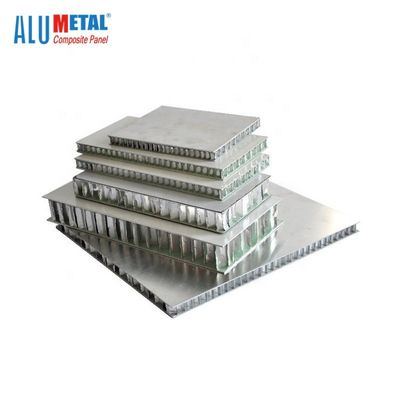 el plástico 0.5m m de aluminio del panel del panal de 50m m cubre A2 no combustible