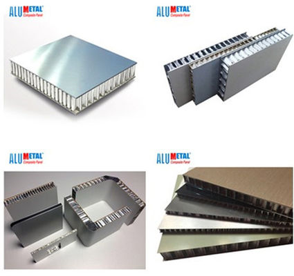 4 x 8 SGS 10000m m de aluminio del panel de bocadillo del infante de marina 4m m del panel del panal de 500m m