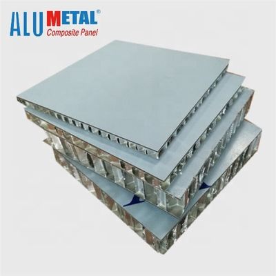 Hoja de aluminio 2200m m del panel del panal del polipropileno incombustible A2 1.5m m