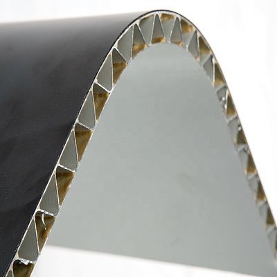 Prueba al aire libre del molde de la hoja 4x8 del panal de A2 2.5m m de la hoja compuesta 2200m m de aluminio del panel