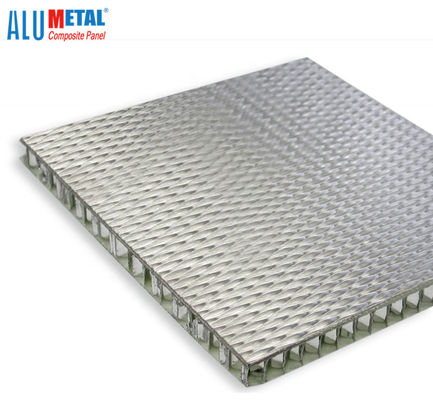 el tablero del panel de aluminio 1250m m plástico del panal de 10m m cubre base del LDPE