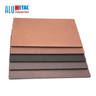 Piel compuesta del panel 1000m m 0.15m m del metal de aluminio del anti-bacteriano 4m m ACP