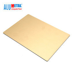 El panel compuesto 0.3m m de la hoja de aluminio del panal de 800 x 2440 milímetros ACP para la fachada