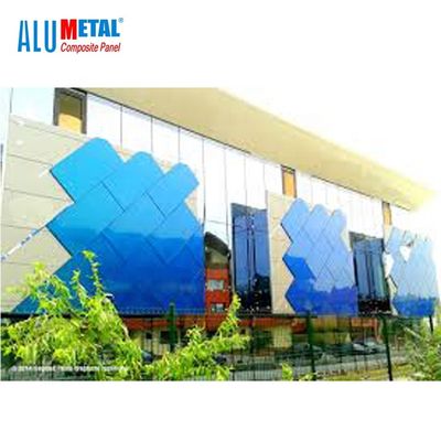 Cortar la madera contrachapada revestida de aluminio B1 de 2m m 1220m m artesona la hoja antibacteriana 5005