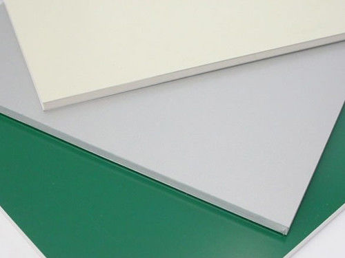 El panel compuesto de aluminio incombustible 1220x2440m m de la base del polietileno de A2 5m m