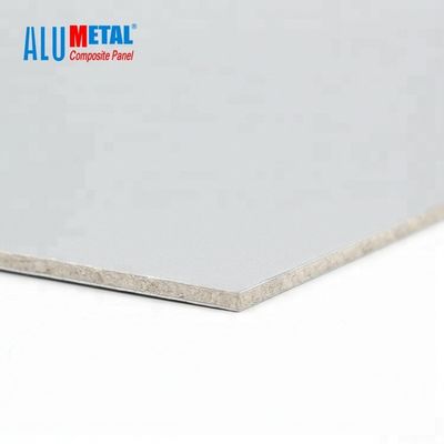 capa compuesta de aluminio incombustible arquitectónica del panel B1 3000m m de 0.50m m PVDF