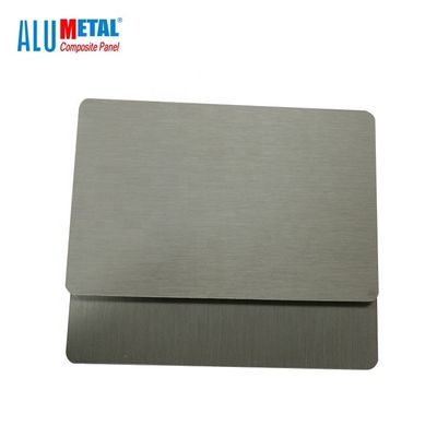 revestimiento compuesto 0.7m m interiores del aluminio de Vmzinc del panel del metal plástico de 3m m