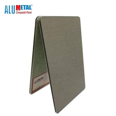 revestimiento compuesto 0.7m m interiores del aluminio de Vmzinc del panel del metal plástico de 3m m