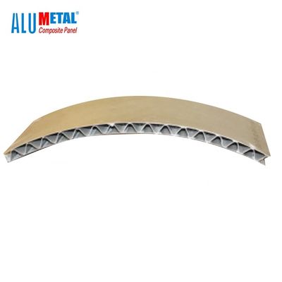 Revestimiento compuesto de aluminio 1220m m de los paneles de pared del metal AA3003 de 5M M