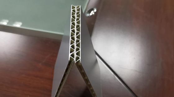 8m m ACP acanalaron las hojas que cubrían acanaladas de aluminio artesona el SGS del lustre de 1500m m