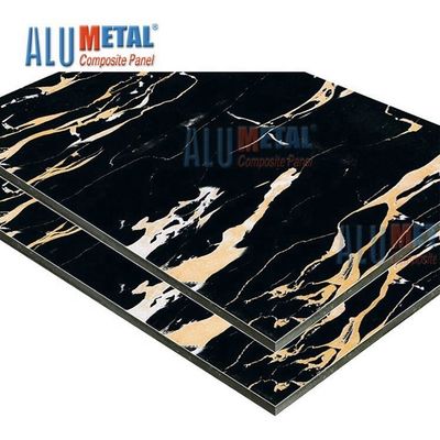 capa compuesta de aluminio 1570m m de mármol de los paneles de pared exterior del panel de 5m m PVDF
