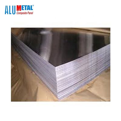 1220x2440m m perfilaron la base irrompible AA3003 del revestimiento de la resistencia a las inclemencias del tiempo de aluminio de la hoja 4m m