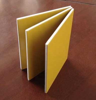 Cepille el panel compuesto de aluminio mineral superficial 8m m anodizados