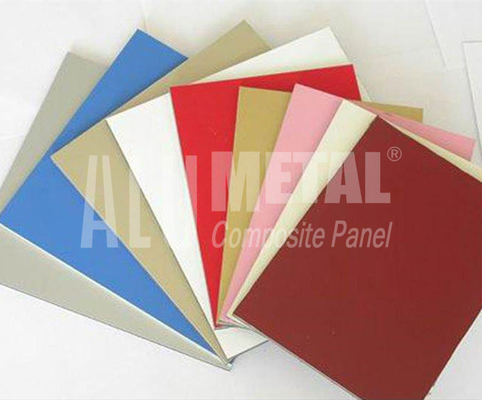 revestimiento compuesto de aluminio de la pared del panel de 6m m PE 1100 3003 5005