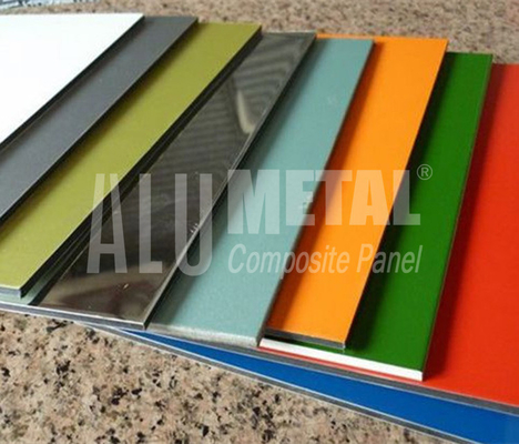 El panel compuesto plástico de aluminio del PE de la base de publicidad de la muestra de la señalización irrompible del tablero