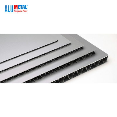 prueba acanalada de aluminio del molde del lustre de los paneles de pared de las hojas de 3m m que cubre