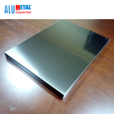 Revestimiento compuesto de aluminio del metal panel decoraciones incombustibles de la fachada