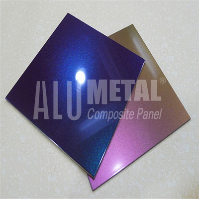 Base irrompible cepillada anodizada de la hoja compuesta de aluminio del panel