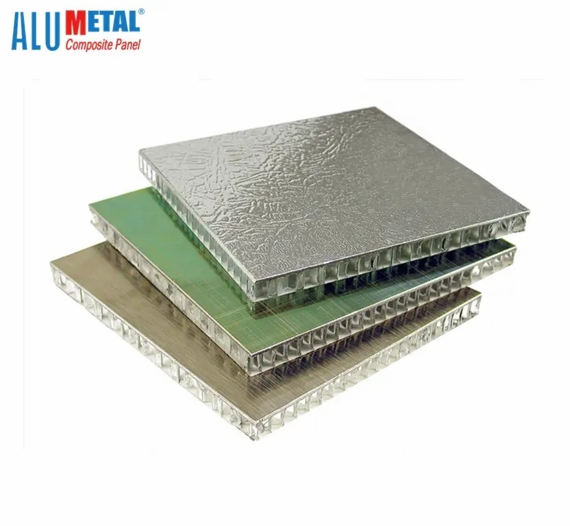 El molino de plata de Alumetal acabó el panel de bocadillo de aluminio de la base de panal para la industria solar