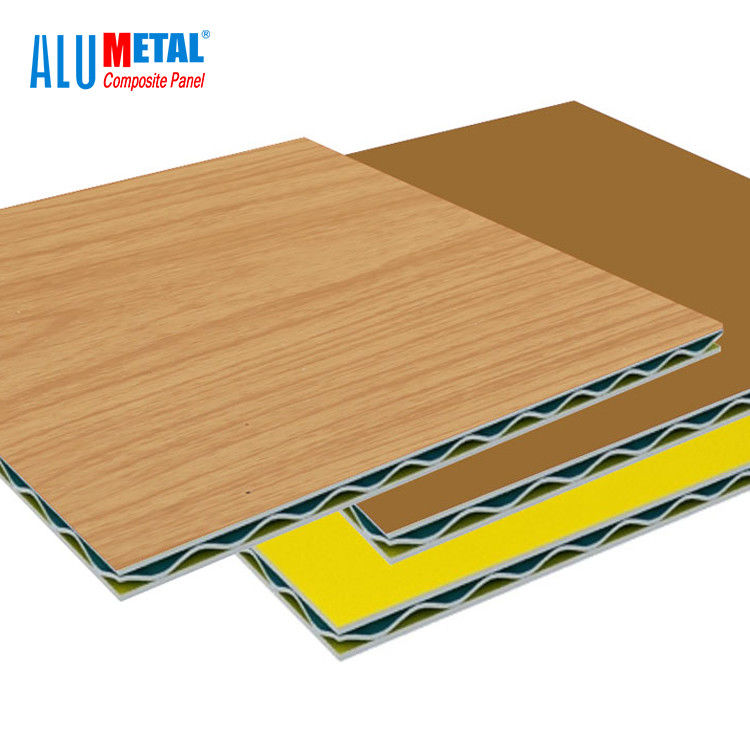 3m m B1 de cercado franco perforaron la aleación compuesta del panel 5005 del panel acanalado de aluminio