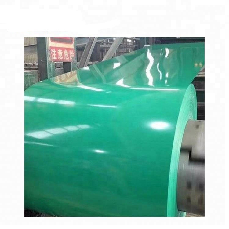 El PVC de aluminio 8011 2500M M revestido coloreado de la bobina cubrió la bobina de aluminio 0.06M M del ajuste