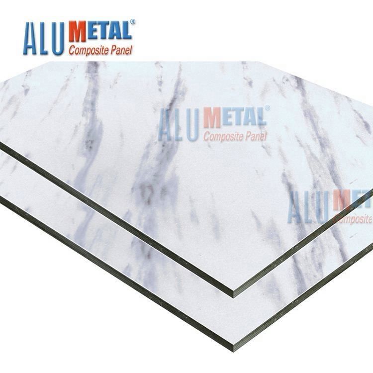 Los paneles de bocadillo interiores de la base de panal del panel compuesto de aluminio 3m m de mármol de 1500M M AA1100