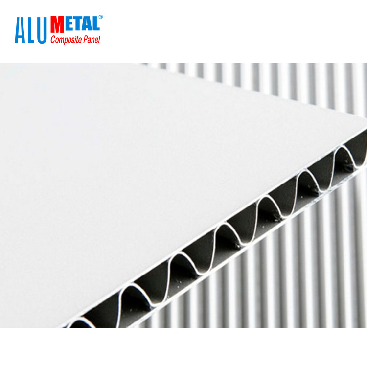 El panel compuesto de aluminio acanalado de aluminio constructivo del panel 8m m ACM de 3D 4D